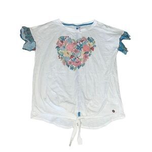 Matilda Jane Clothing 435 MJ Camp MJC Spring 2018 Steer Me Tee Girls Size 12